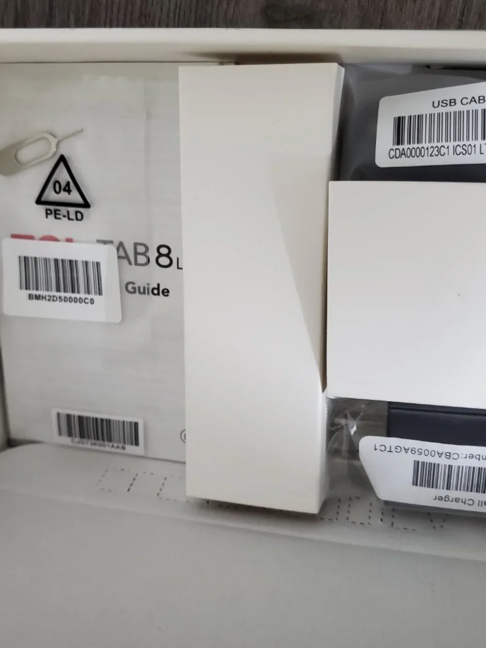 TCL Tab 8 LE 9137W 32GB Tablet Shadow Gray T-Mobile Clean IMEI Open Box